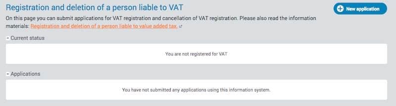 VAT section