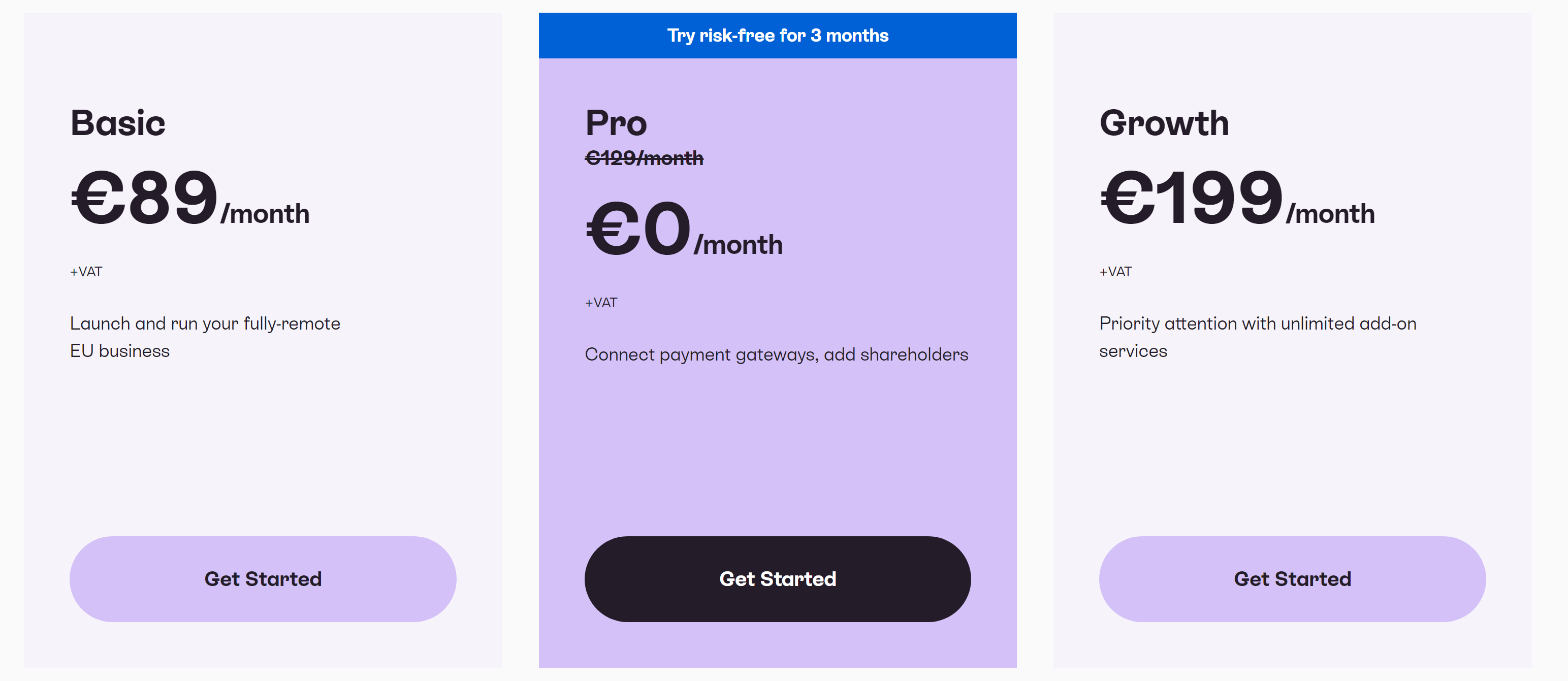 Xolo pricing